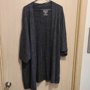 Torrid Dark Gray Kimono Cardigan